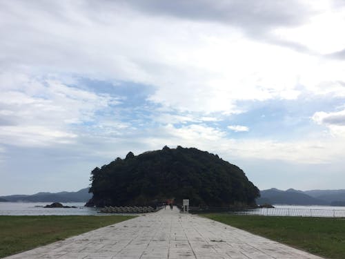 南三陸のシンボルとなっている荒嶋