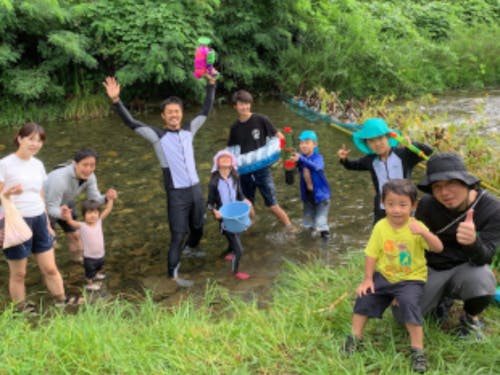 大自然の中遊べる環境