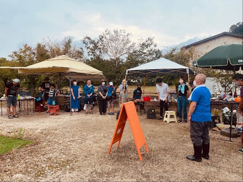 島の魚を楽しむボランティアお疲れ様会