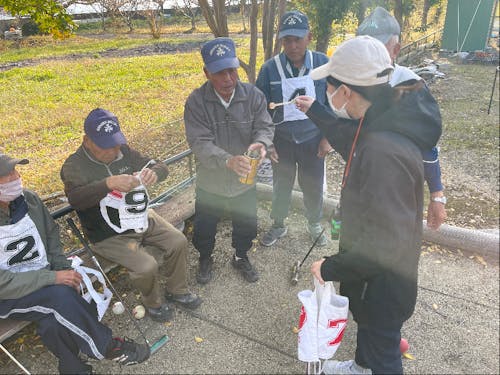 島のおじいちゃんにゲートボールに入れてもらったり