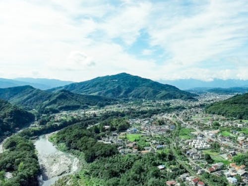 人口約6,700人のローカルタウン