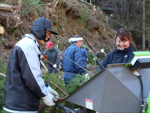 世代を超えてみんなで一緒に町を支えています