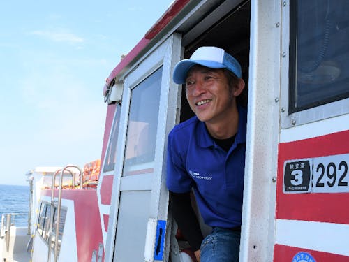 おしゃべり大好き船長♪(笑)