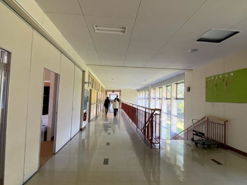 広い校内には活用のアイデアがたくさん