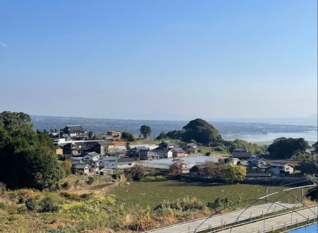 南有馬町上尾崎集落の風景