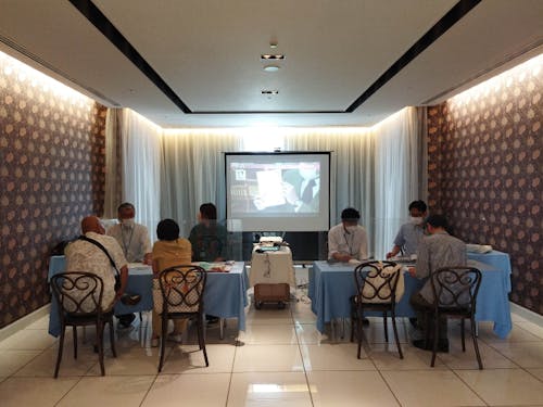 前回(6月)の会場の様子です☺