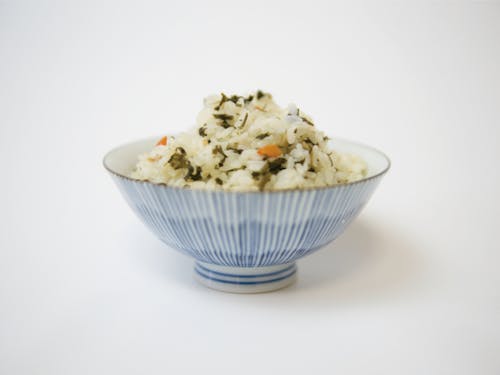 くさぎ菜という山菜を混ぜたごはん