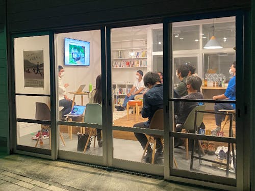 地域づくりメンバーの勉強会の様子