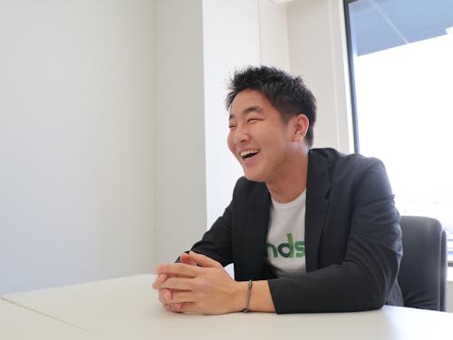 中井さん　笑顔が素敵