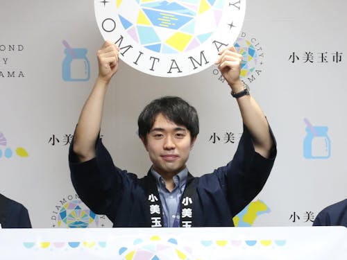 市役所の古宇田さん。小美玉の美味しいもの紹介いただきます!