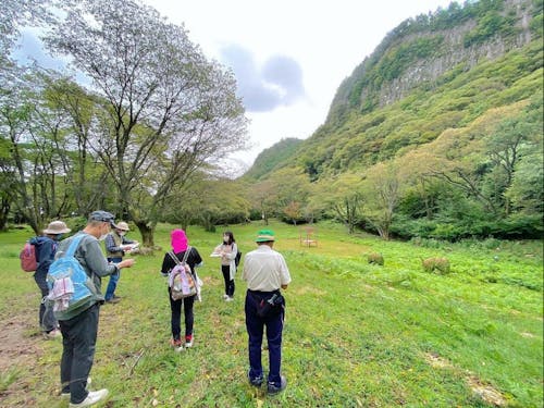 曽爾村ガイド育成勉強会の実施演習（企画、催行をしています）