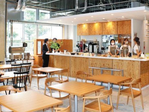 交流拠点の内装イメージ