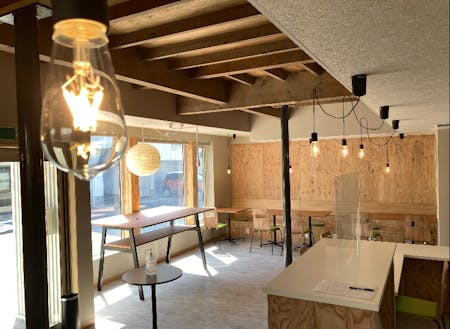 移住定住担当者の職場「袋澗」の様子