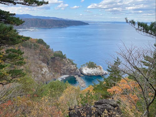 太平洋に広がる眺望は開放感溢れる雄大な景色として知られる