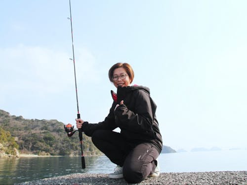 長門市の移住担当山崎さんは釣り&アウトドア大好き女子!