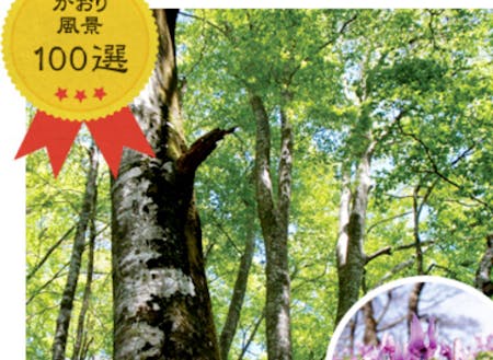 「三百選の里」①水源の森 ②かおり風景 ③残したい日本の音