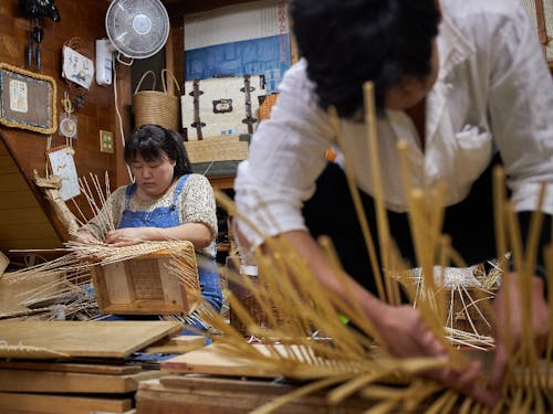 担い手育成型の「豊岡杞柳細工(伝統工芸)」