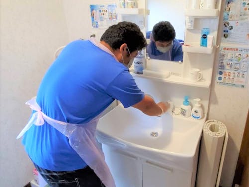 宿泊施設の清掃業務