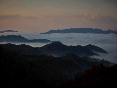 雲海ビュースポットからの景色