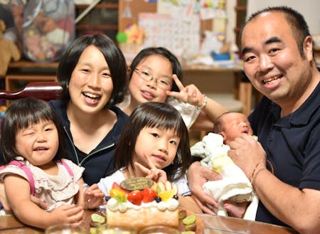 福井で4人の子どもと育ち合う家族
