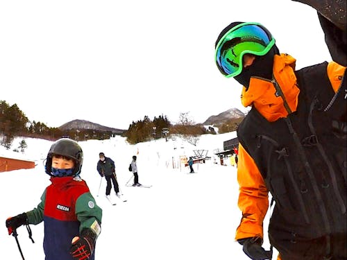 ウィンタースポーツが好きすぎて移住されたファミリーです🏂