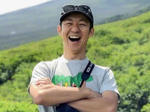 自然の中を遊び回ってます!