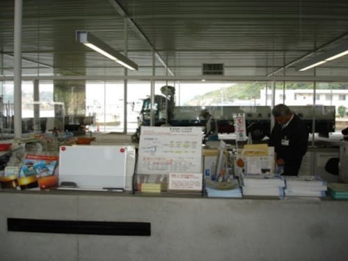 直島町観光協会の窓口。