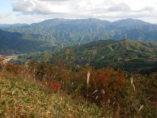 大ヶ山山頂からの風景
