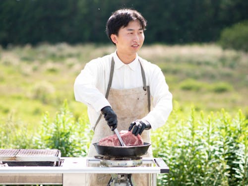 藤尾 凜太郎さんは、神奈川から阿武町へIターン移住。阿武町地域おこし協力隊として活動中です