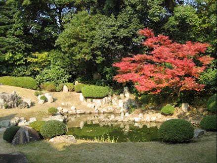 雪舟が作庭した国定の庭がある萬福寺も日本遺産の一つです