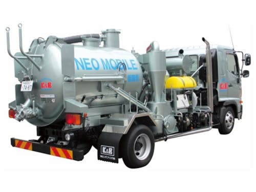 強力吸引作業車