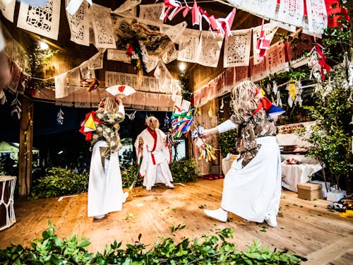 伝統芸能の神楽