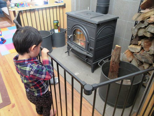 薪ストーブ