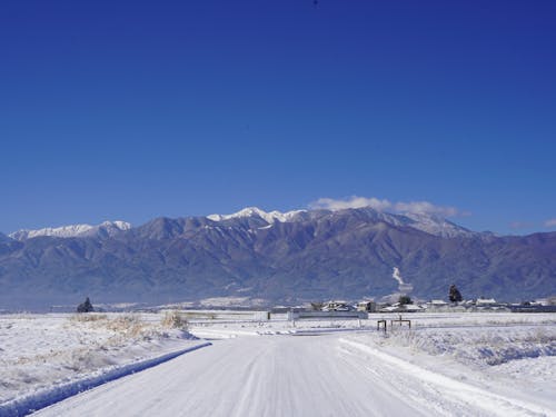 冬の景色(中央アルプス)