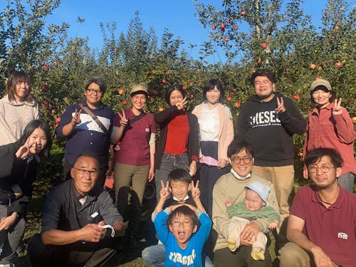 りんご農家さんちでのBBQ!みなかみでしか味わえない楽しさです🍖