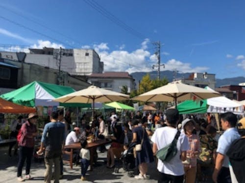 中心市街地に行けばイベントもさかん