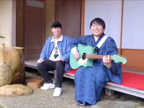 イベント告知をメンバーと^^