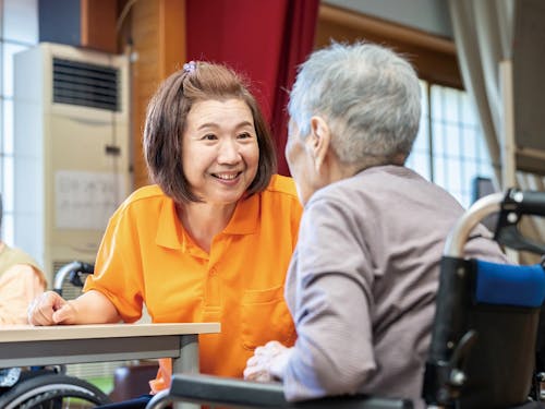 出会った縁を大切に、寄り添う支援を心がけています。