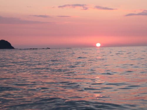 牛深のサンセットは最高です!