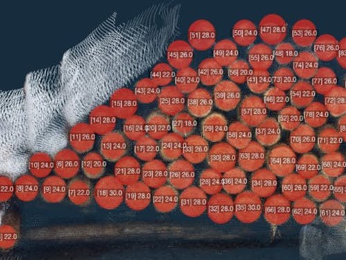 タブレットによるレーザー計測