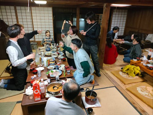 みやかでの懇親会