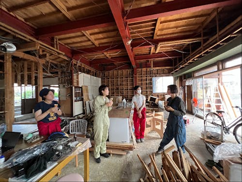 DIYを手伝ってみたいという方も募集してます!