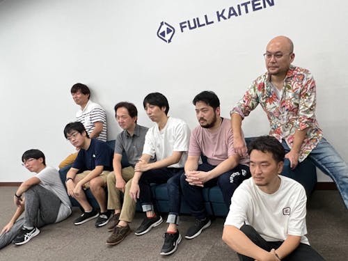 エンジニアメンバーは20名ほど。大人で落ち着いた人が多い