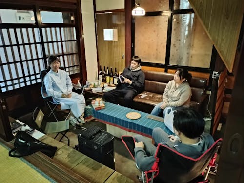 移住者さん同士の交流の場（古民家暮らしの家）