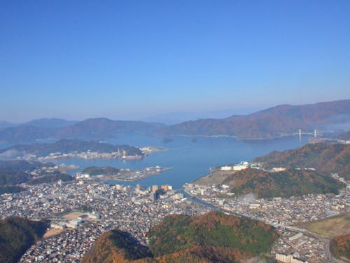 様々な企業が立地する舞鶴市の市街地