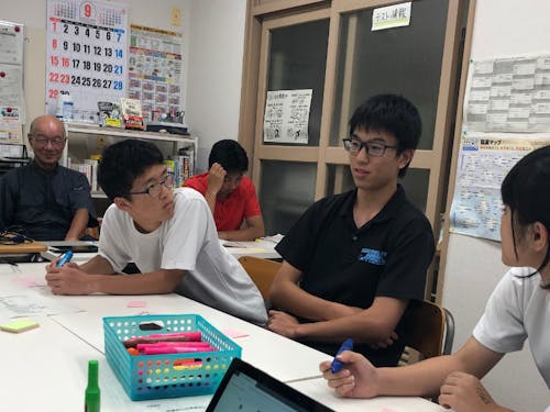 奥阿賀くるみ研究会の長谷川さんを招いての「テラコヤ」