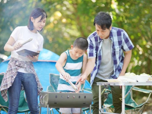 収穫の時期には、みんなでBBQなどやりたいと思っています。