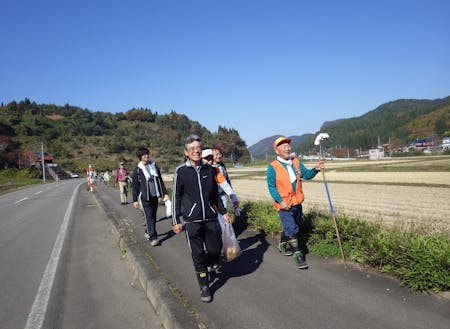 地域のマタギとの交流もできます