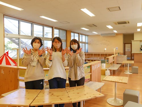 笑顔のスタッフがお待ちしてます