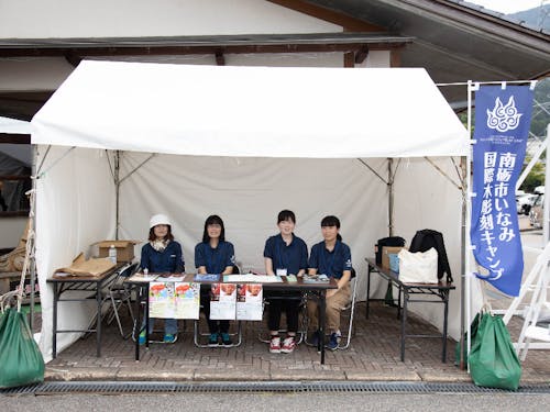 受付スタッフの様子